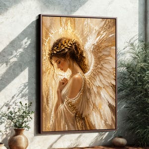 Female Angel Art - Etsy