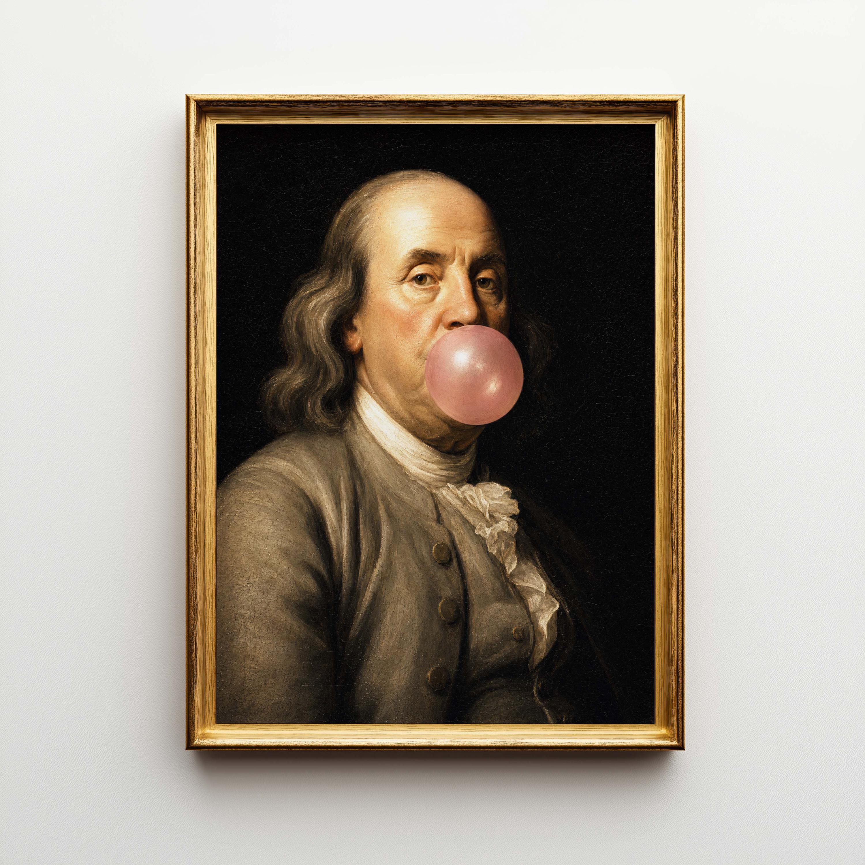 Benjamin Franklin Bubblegum - Etsy