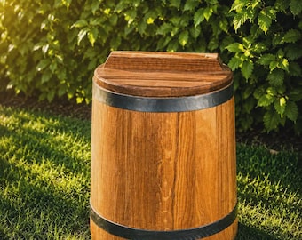 Eichenfass 5L / 15L – Gärfass für Chucrute, Gurken & Gemüse