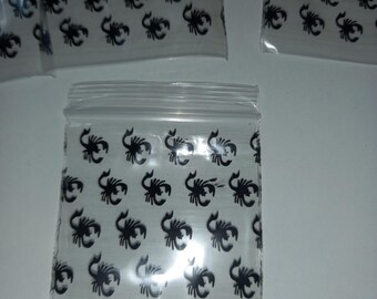 2800 40 x 50 plastikowe torebki zatrzaskowe wzór Skorpiona 2 pudełka po 1000 sztuk
