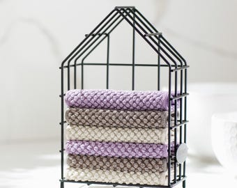 Norwex Counter Cloths & Box Set mushroom/vanilla/amethyst