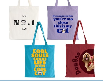 Bolso de mano personalizado para mascotas