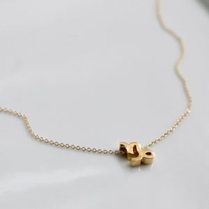 CAPRICORN Gold Necklace | Zodiac Jewelry | Gold Filled Jewelry