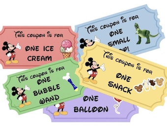 Bons de dépenses Disney (téléchargement numérique)