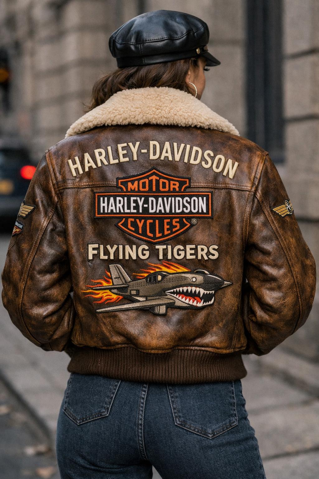 ジャケット・アウター Harley-DavidsonMileage Club / Distressed Distresses Harley Davidson Men Leather Jacket - Etsy
