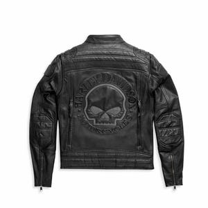 k-14R Harley-Davidson スカルロゴ ジャケット Harley Davidson Skull Jacket - Etsy
