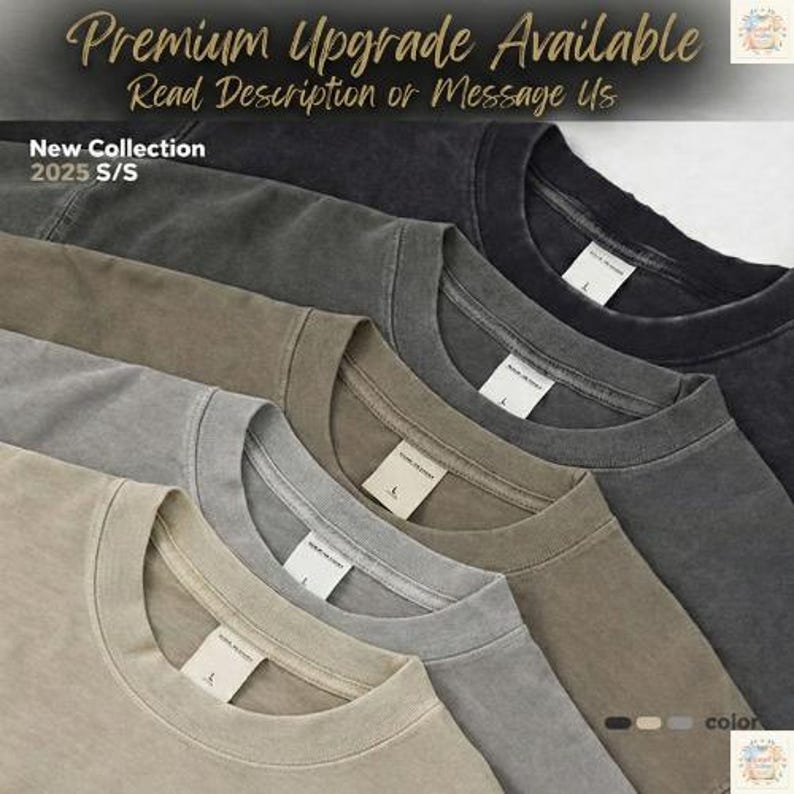 Stacked neutral-color t-shirts shown as an example of our premium blank option. Premium upgrade available—see description or message us.
Pop culture graphic tshirt with funny quote/character-style print, unisex premium cotton tee, viral meme gift idea, perfect for fans, birthday or holiday present, casual streetwear, great for matching outfits, available in multiple sizes.Premium Comfort Colors Hoodies.