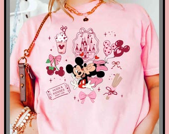 Retro Disney Valentine T-shirt | Vintage Graphic Tee | Cute Trendy Shirt | Unisex Adult Kid | Aesthetic Gift | GA775