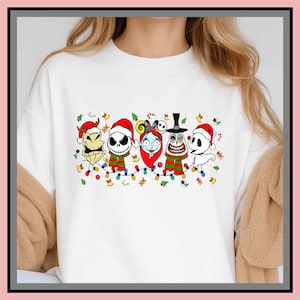 Nightmare Before Christmas Shirt, Jack Skellington Christmas Shirt – Unisex T-Shirt, Hoodie, Kids Tee & Baby Romper | All Colors | Premium DTF Print