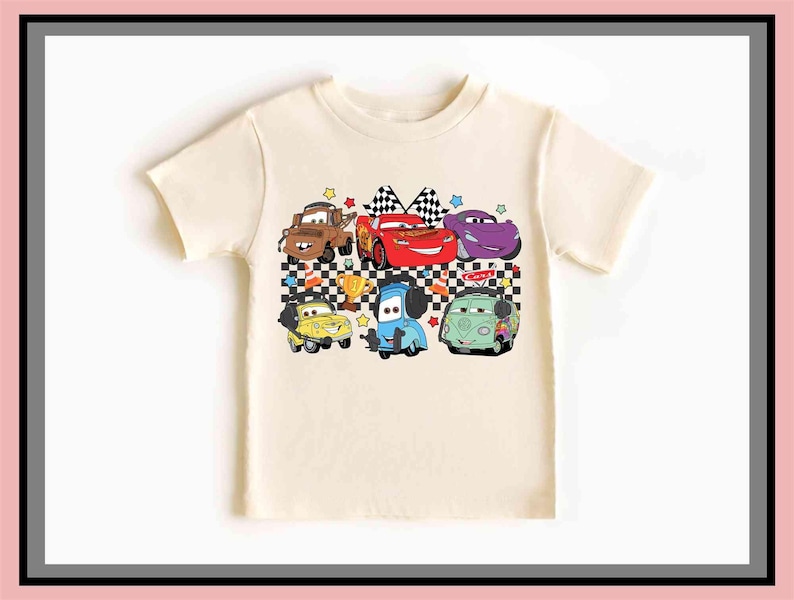 Disney Cars Shirt, Lightning McQueen T-Shirt – Unisex T-Shirt, Hoodie, Kids Tee & Baby Romper | All Colors | Premium DTF Print