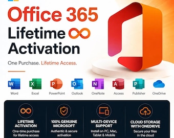 Microsoft Office 365 with Lifetime Activation
