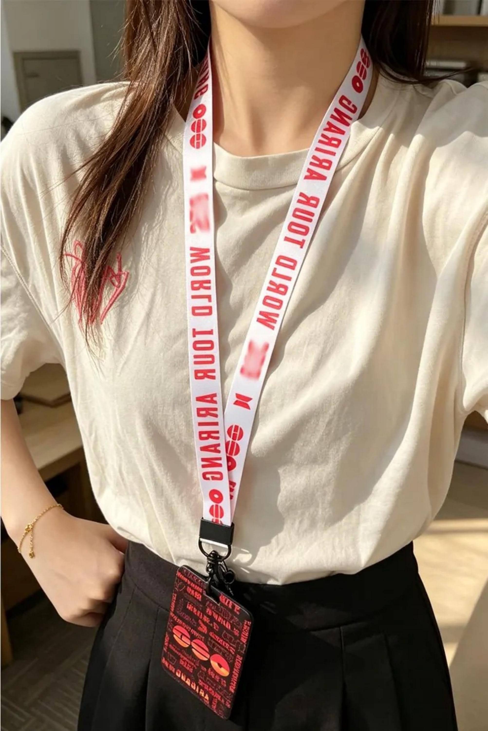 BTS Arirang Lanyard Keychain, Army BTS Neck Strap, 2026 World Tour