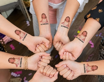 Custom Photo Temporary Tattoos, Look Who's 30, 30th Birthday Party Favors, Custom Face Tattoo, Funny 30 Birthday Gift, Group Party Tattoos