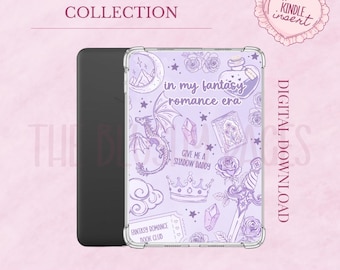 Nella mia era fantasy romantica, inserto Kindle - Dammi un design Shadow Daddy - Estetica civettuola e libresca - Download digitale