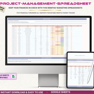 Workflow Tracker Spreadsheet - Task Status and Deadline Planner