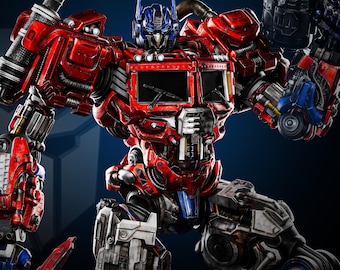 Statue 3D STL [Blade of Freedom] Optimus Prime — 7Z Studio Transformers Heavy Mechanical Statue