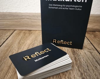 Courage Cards for High-Performing Teams | 52 Coaching Impulses for Psychological Safety & Feedback Culture | Team Development Tool