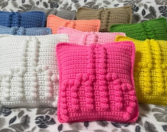 Crocheted Middle Finger Mini Pillows