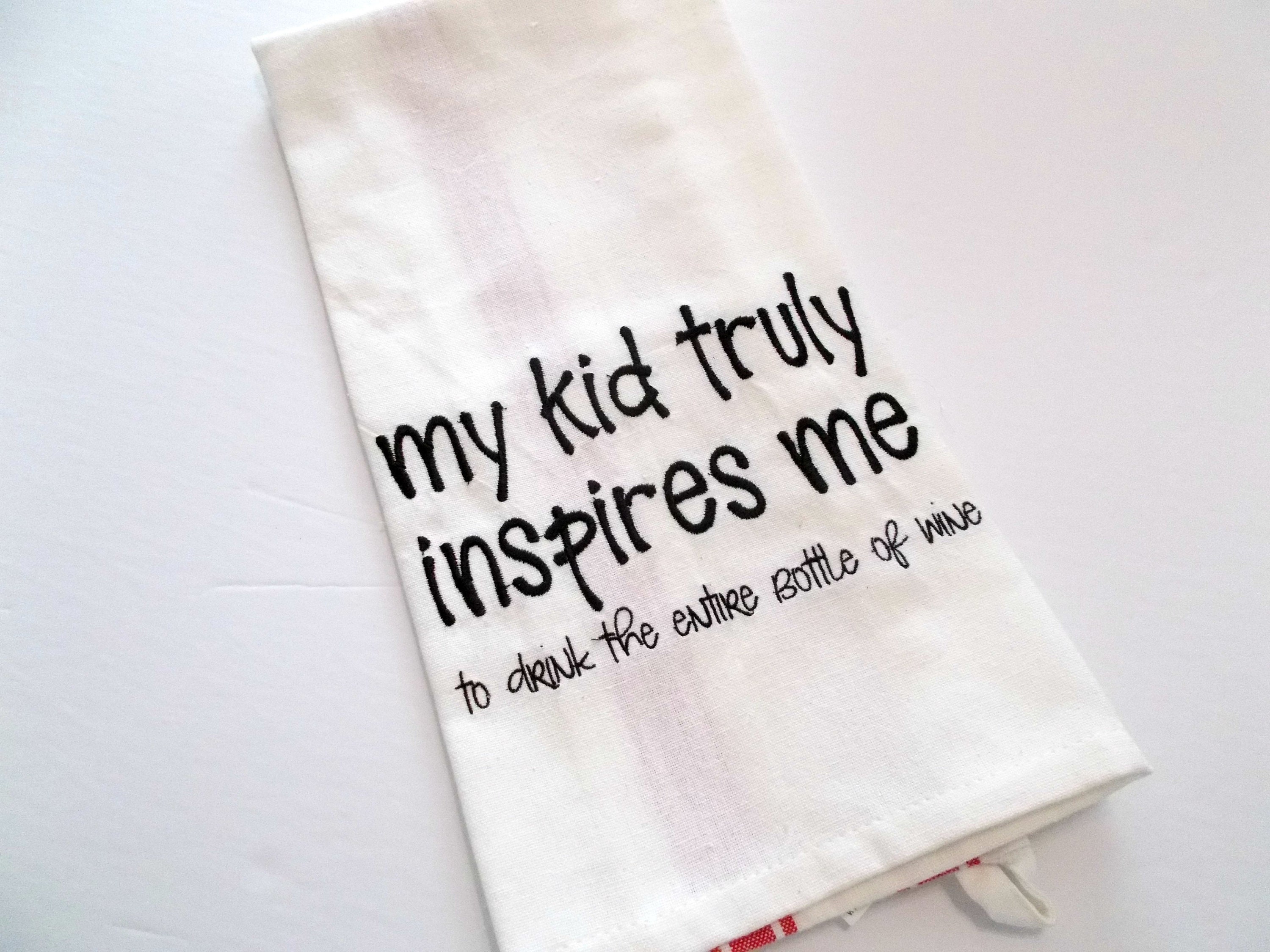 FUNNY WITTY SAYINGS KITCHEN TOWELS