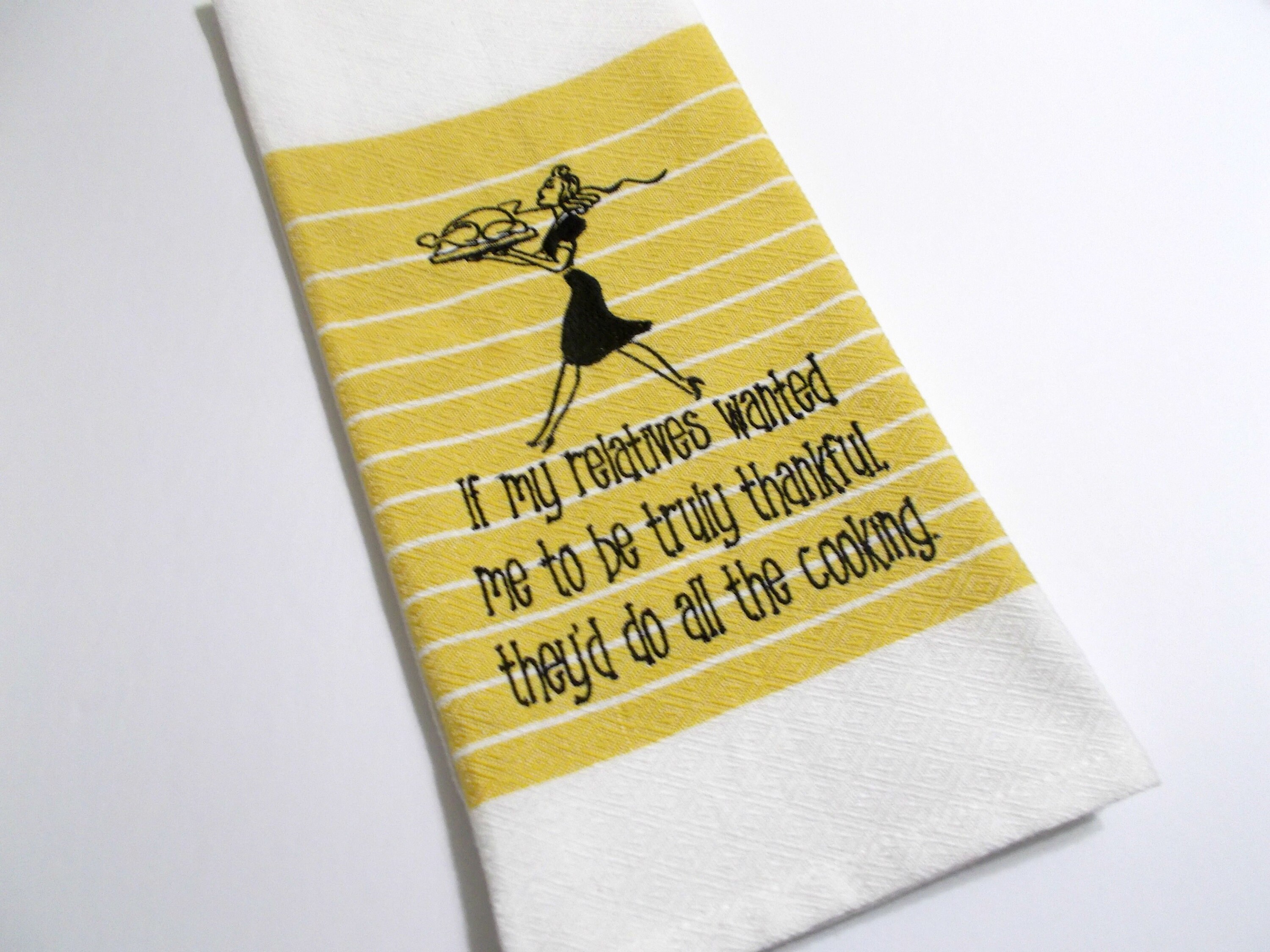 Thanksgiving Kitchen Towel - Funny Towel - Family ...