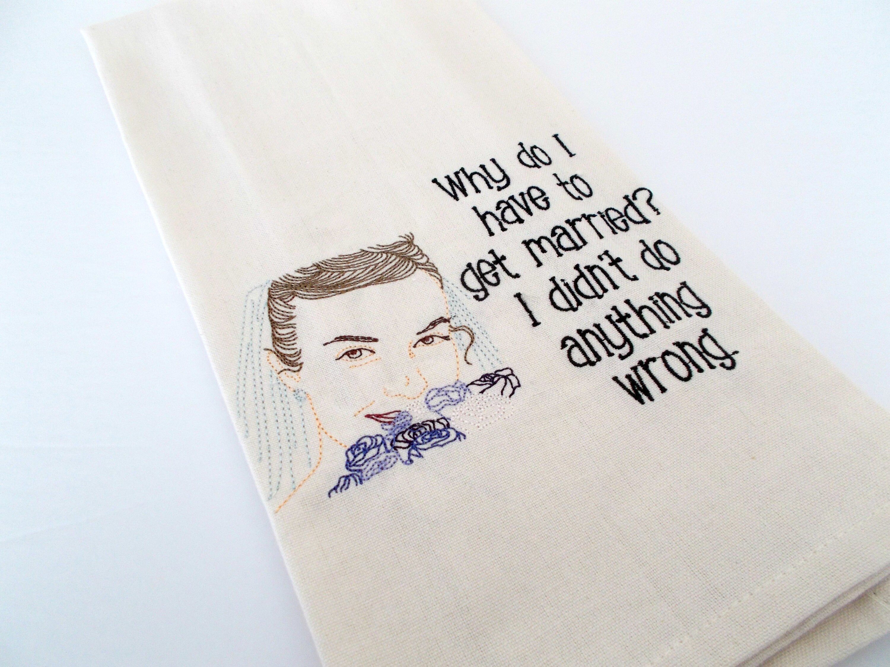 Sarcastic Kitchen Hand Towels, Clearance Sale, End of Year, Funny
