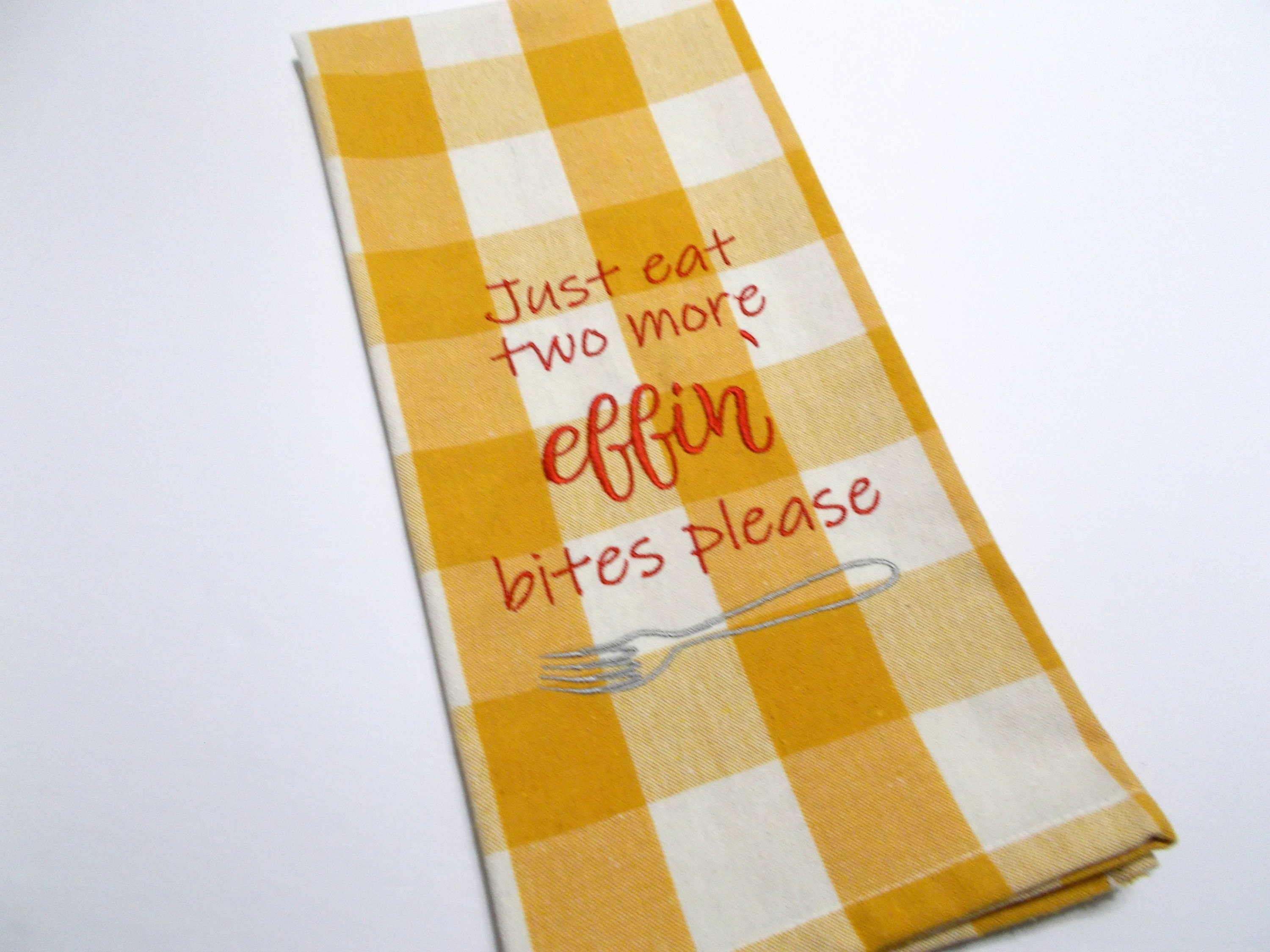 Instant Mom Add Coffee - Funny Kitchen Towels with Sayings, Funny