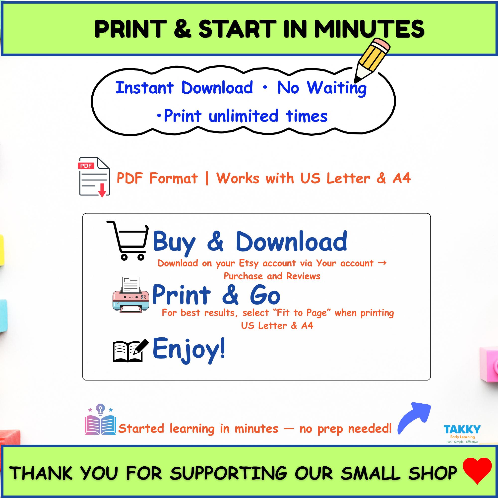 Kindergarten Ten Frames Math Worksheets | Counting to 10, Make 10 (PDF ...