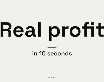 Calcolatore di profitti Etsy: scopri il tuo vero profitto al netto di tutte le commissioni.