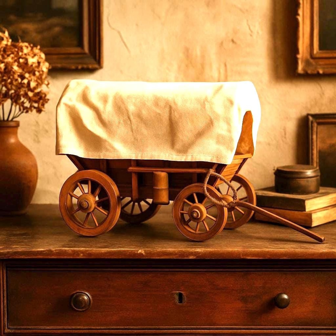 Model Conestoga Wagon Kit | Wood Rustic Vintage Decor | Collector's ...