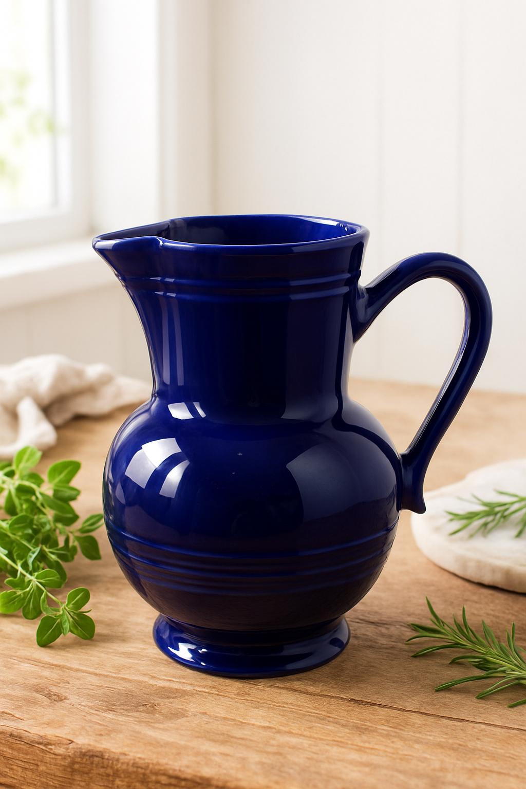 Emile Henry Pitcher French - Etsy