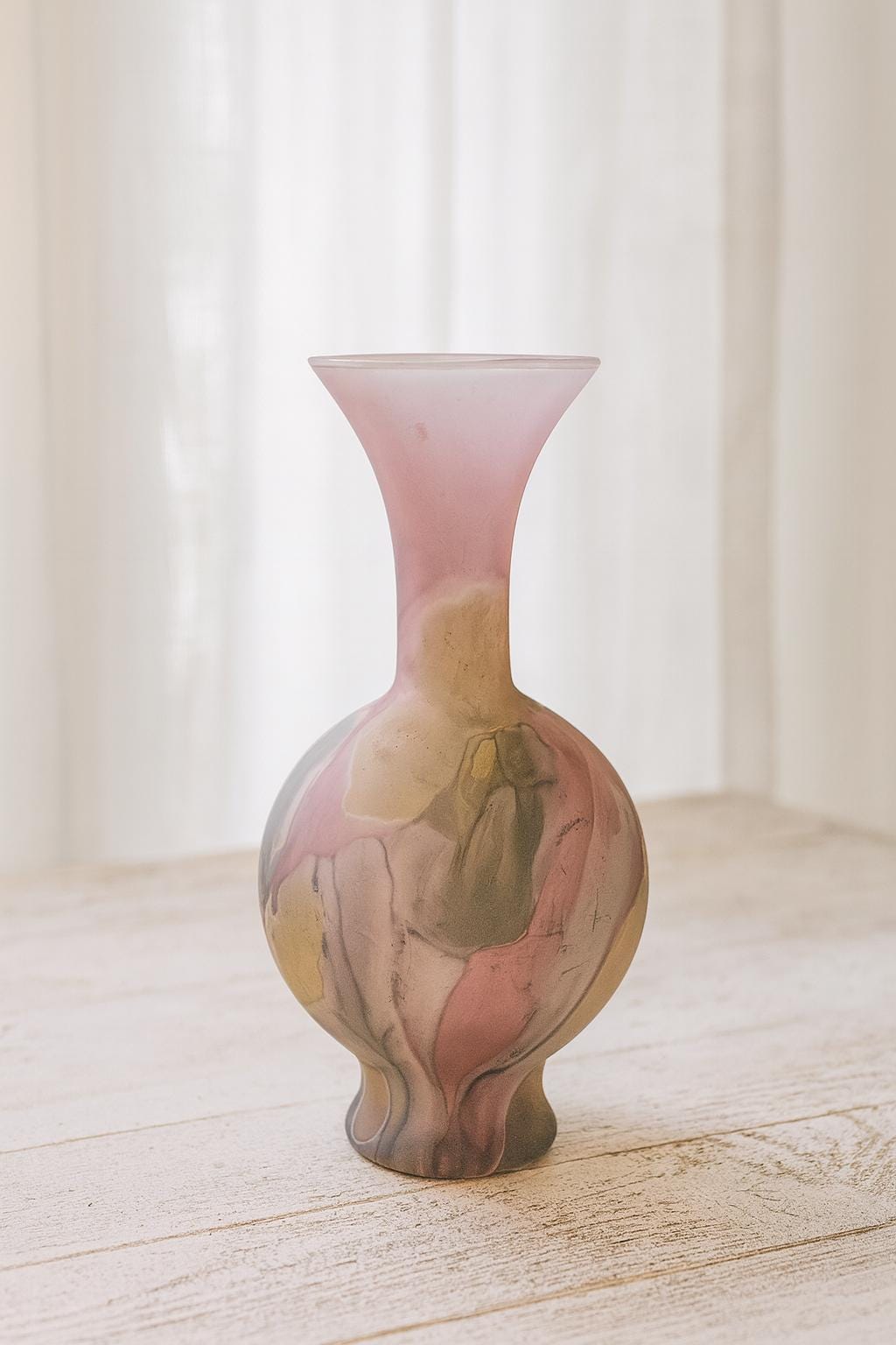 ● Reuven Glass ルーベングラス カナダ ヴィンテージ ガラス花瓶 Rueven glass - Etsy 日本