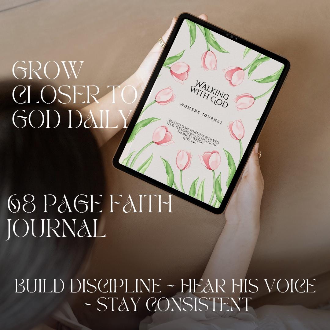 Christian Prayer Journal for Women | Bible Study, Faith Growth (digital ...
