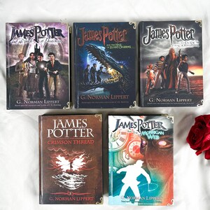 James Potter Combo5 Hardcover | Handcrafted Fantasy Collector Book Set Gift