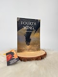 Fourth Wing Xaden\u2019s POV Hardcover | Handcrafted Bookbinding Fantasy Collector Edition Gift for Book Lovers product logo