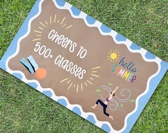 Custom Hand Painted Banner - BUSINESS EVENT