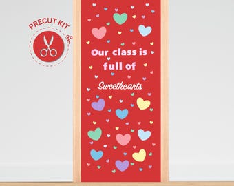 SWEETHEARTS - Precut Door Decoration, Classroom, Bulletin Board Kit