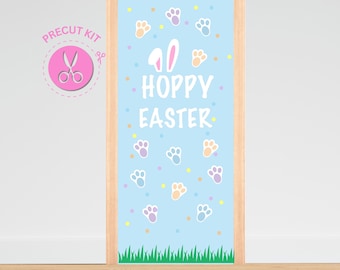 HOPPY EASTER - Precut Door Decoration, Classroom, Bulletin Board Kit