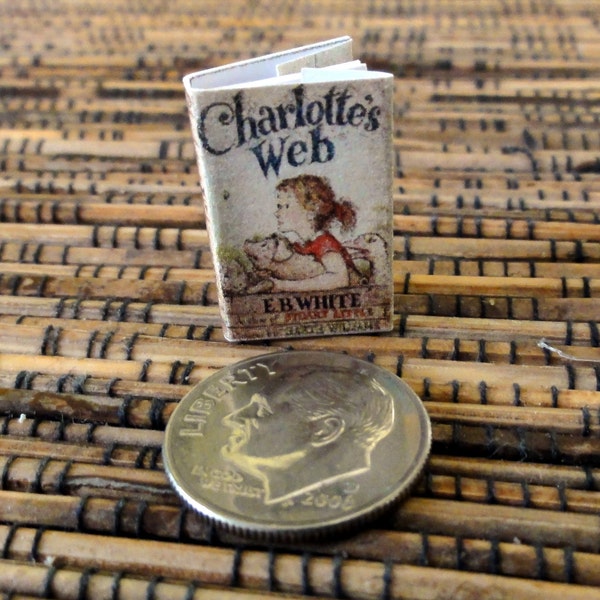 Teeny Tiny "Charlotte's Web" Miniature Book