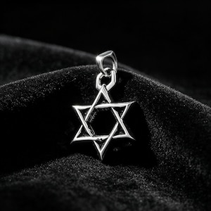 Star of David Necklace Chrome Hearts - Etsy