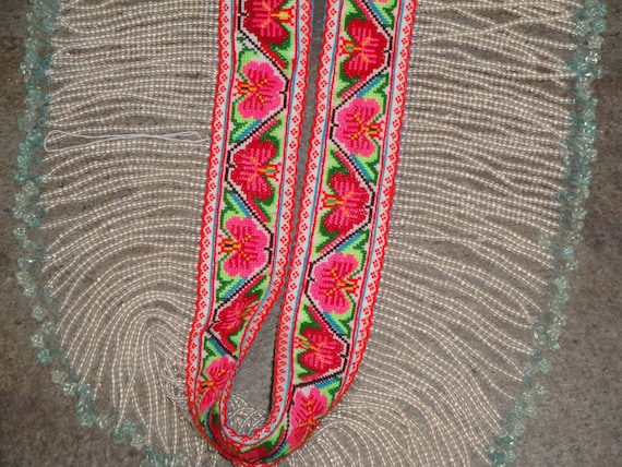Vintage Textile Hmong Textile Textile Hmong Vintage Textile Tribal Textile Embroidered Vintage Textile