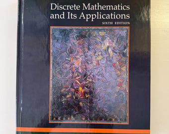 Mathématiques discrètes et ses applications 6e édition - Kenneth H. Rosen - Couverture rigide