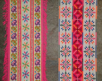 EXPÉDITION depuis les États-Unis - Textile Hmong d'occasion - Textile brodé Hill Tribe - Chaque pièce est vendue séparément