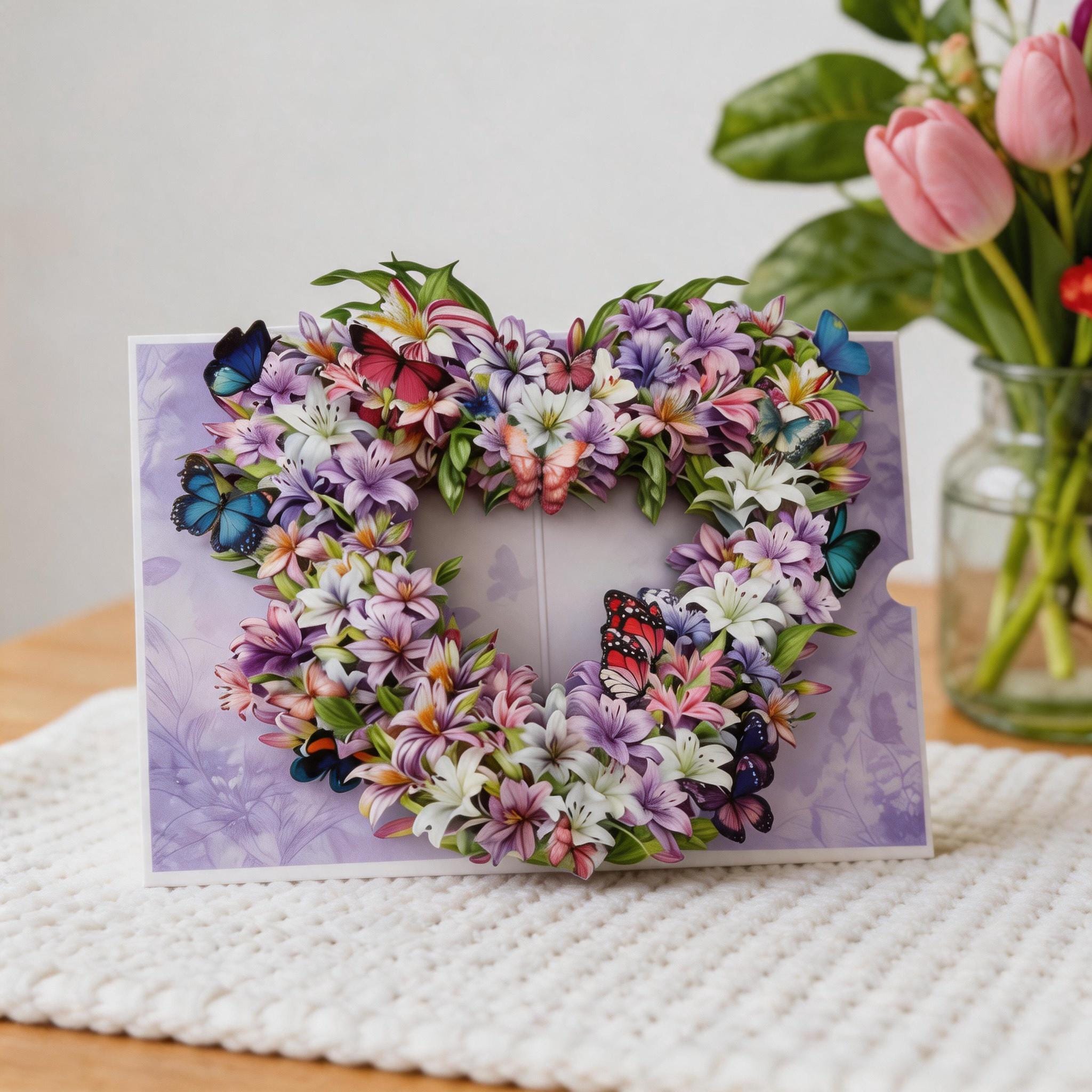 Lily Birthday Card - Etsy