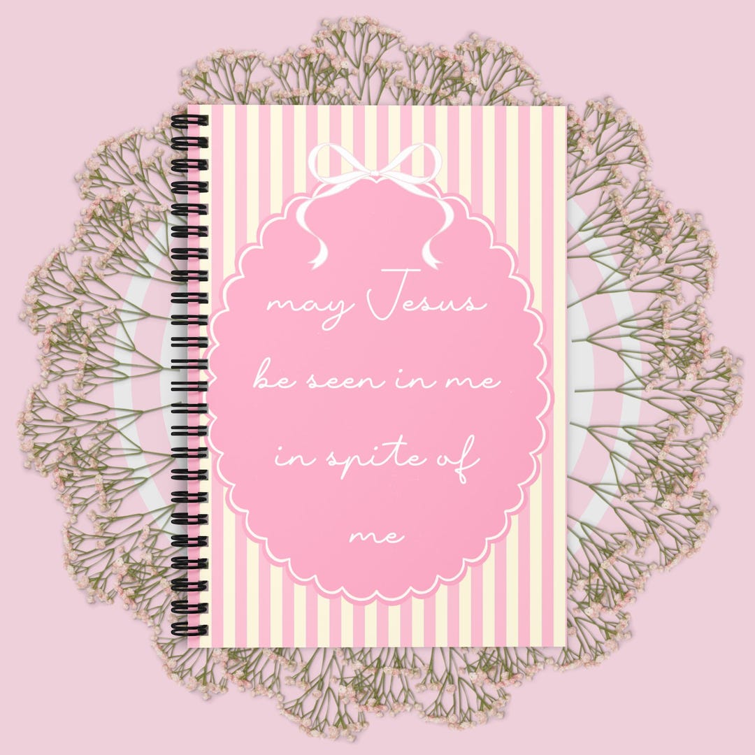 Bible Study Spiral Notebook | Christian Journal | Scripture Notes ...