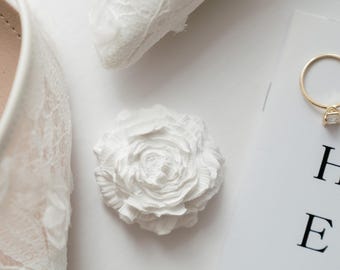 Handcrafted Peony Flower Prop | Floral Flat Lay Styling Decor