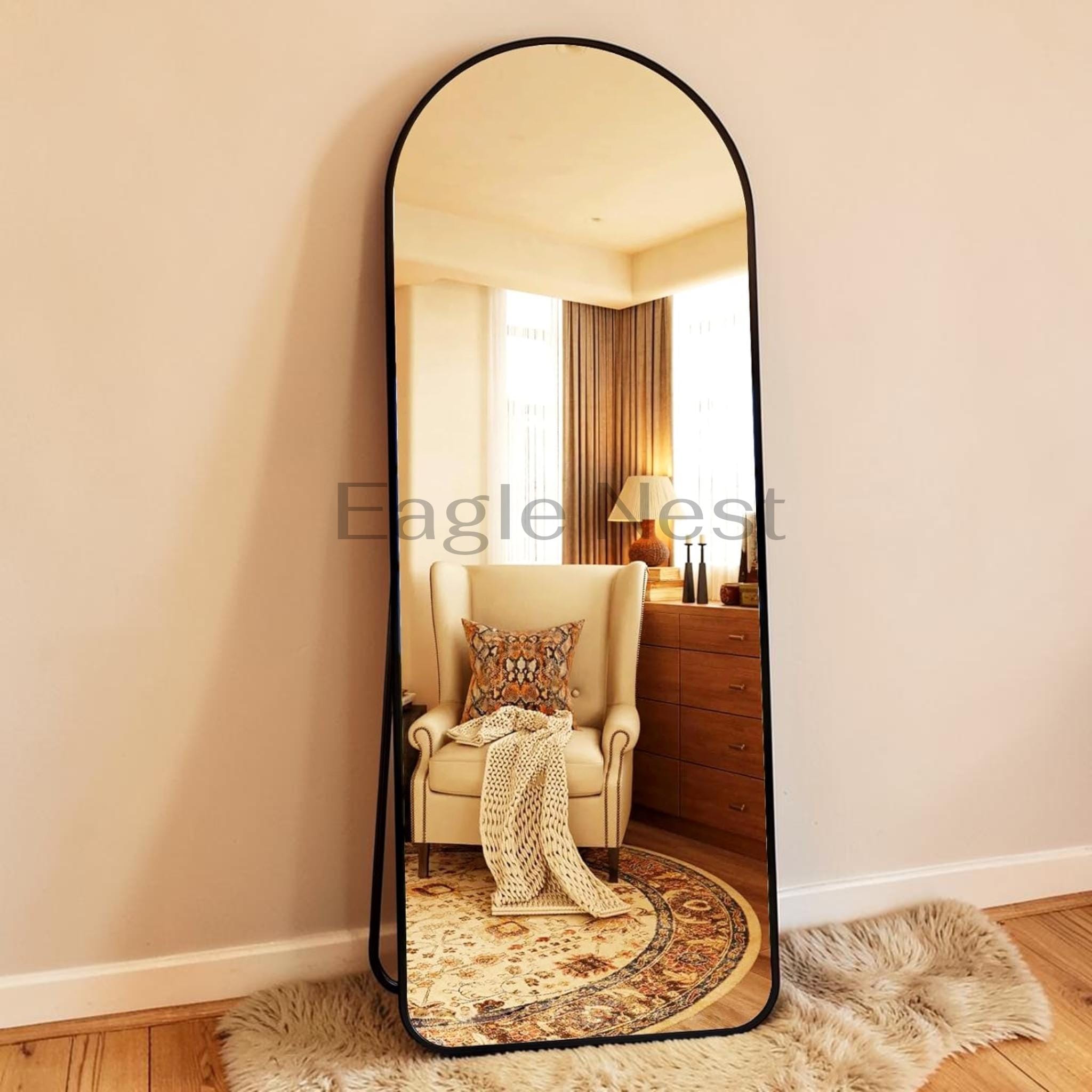 Antique Free Standing Mirror - Etsy
