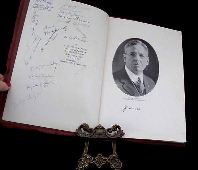 Vintage 1923 Galileo High School Yearbook San Francisco Etsy