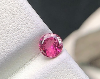 Natural Tourmaline Gem of the Rainbow Fire, Loose Gemstone, Faceted Tourmaline, October Birthstone