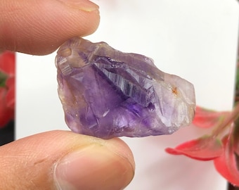 Natural Purple Amethyst Raw | Rough Crystal | Loose Gemstone | February Birthstone