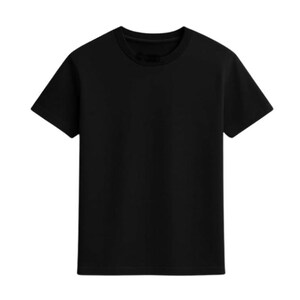 Plain Black T-Shirt | Unisex Basic Tee | Minimalist Cotton T-Shirt | Oversized Streetwear